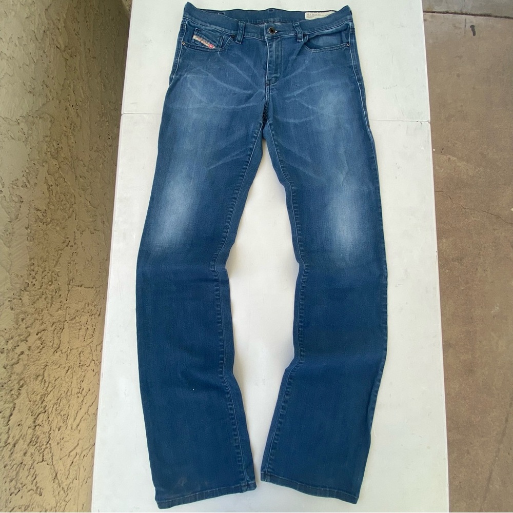 Diesel Bootzee Italy Bootcut Jeans W32 L34 Stretch Denim